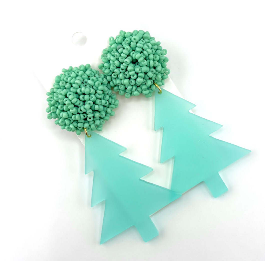 Christmas Tree Earrings