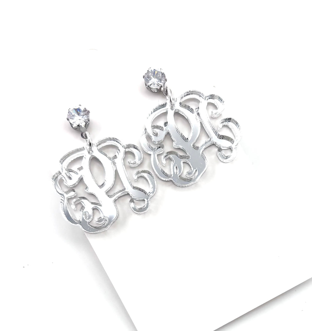 Monogram Earrings