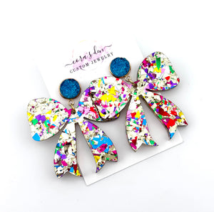 Large Bow Earrings