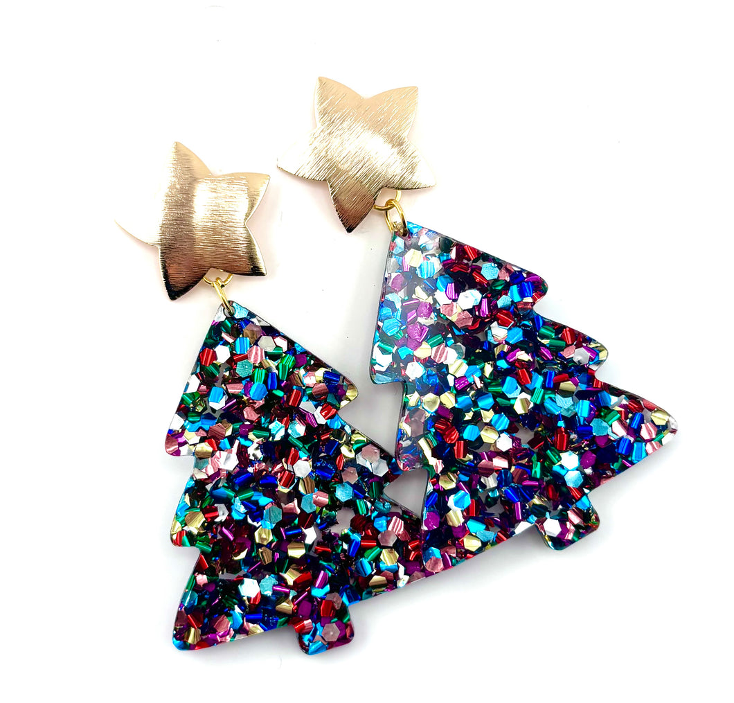 Christmas Tree Earrings
