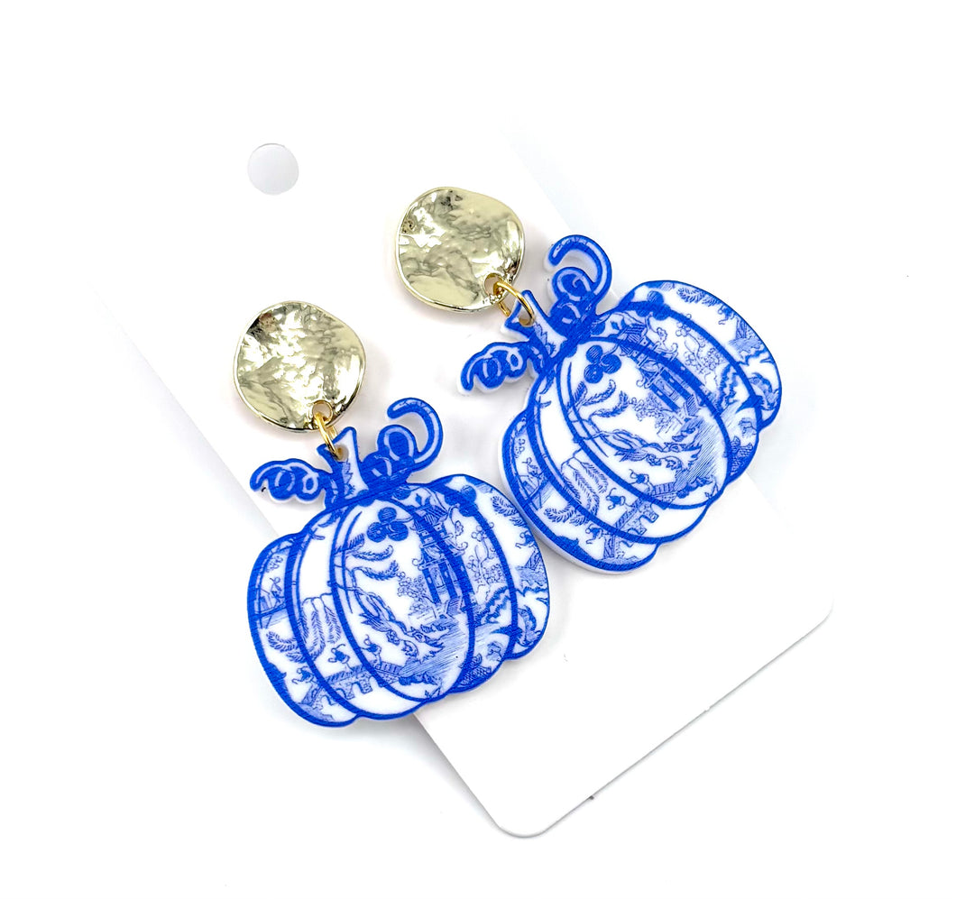 Pumpkin Earrings