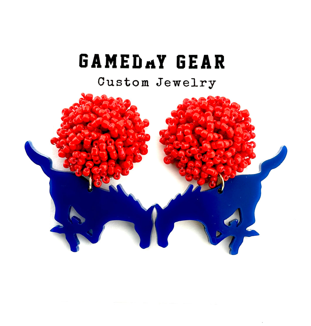 SMU Earrings