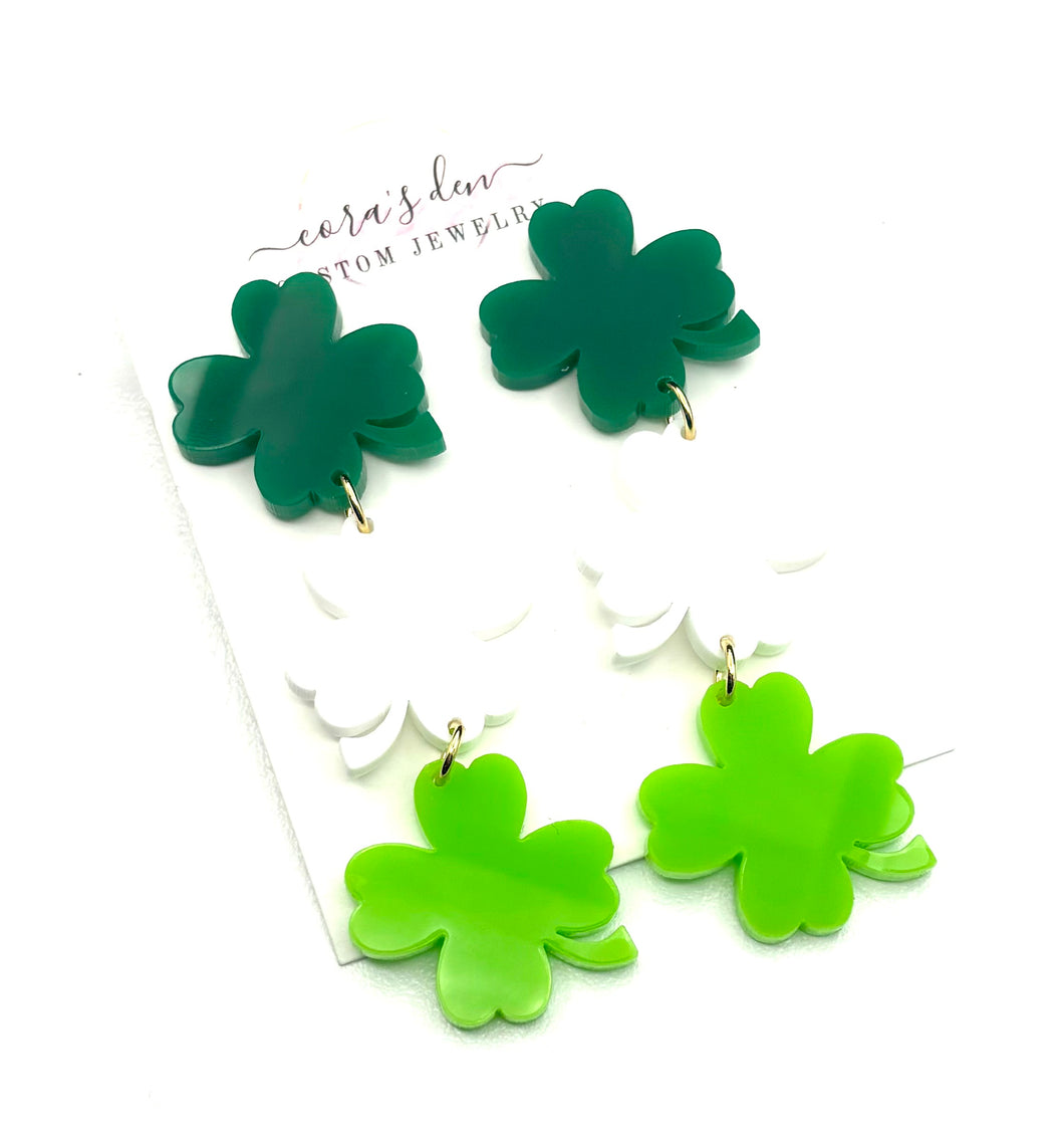 Shamrock Earrings