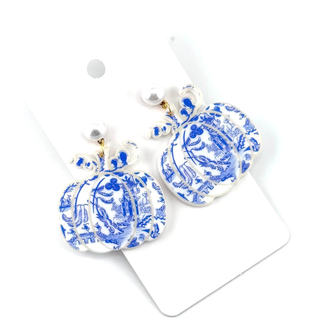 Pumpkin Earrings