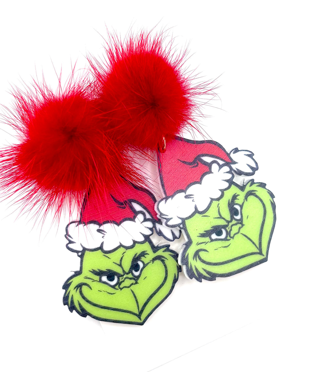 Christmas Grinch Earrings