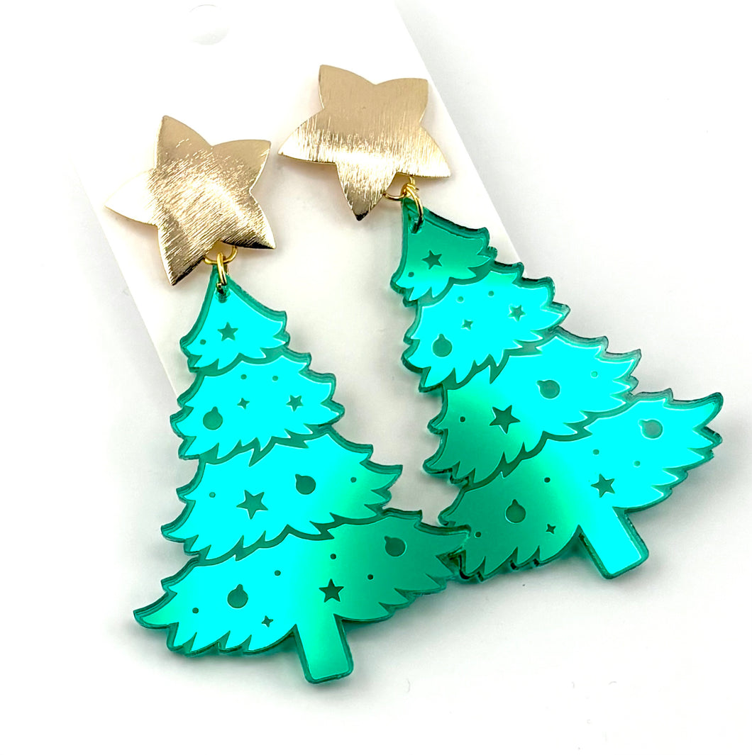 Christmas Tree Earrings