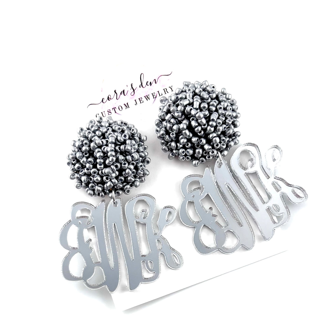 Monogram Earrings