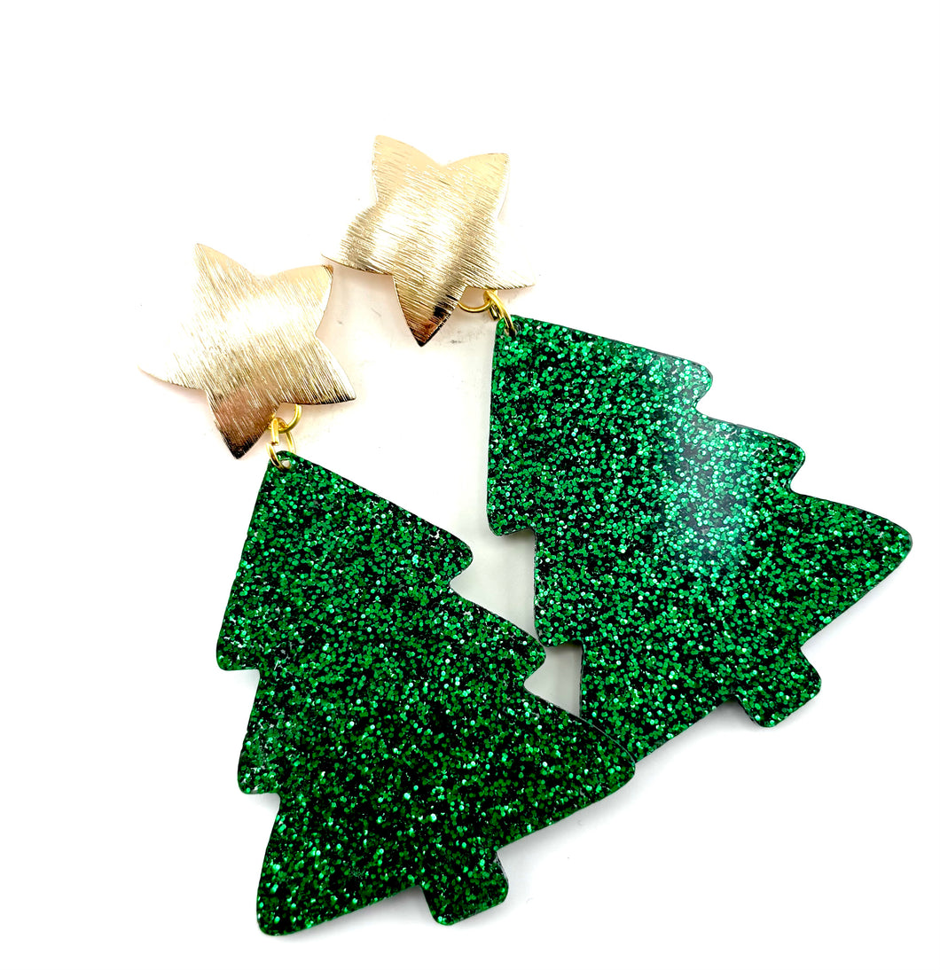 Christmas Tree Earrings
