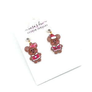 Gingerbread Earrings