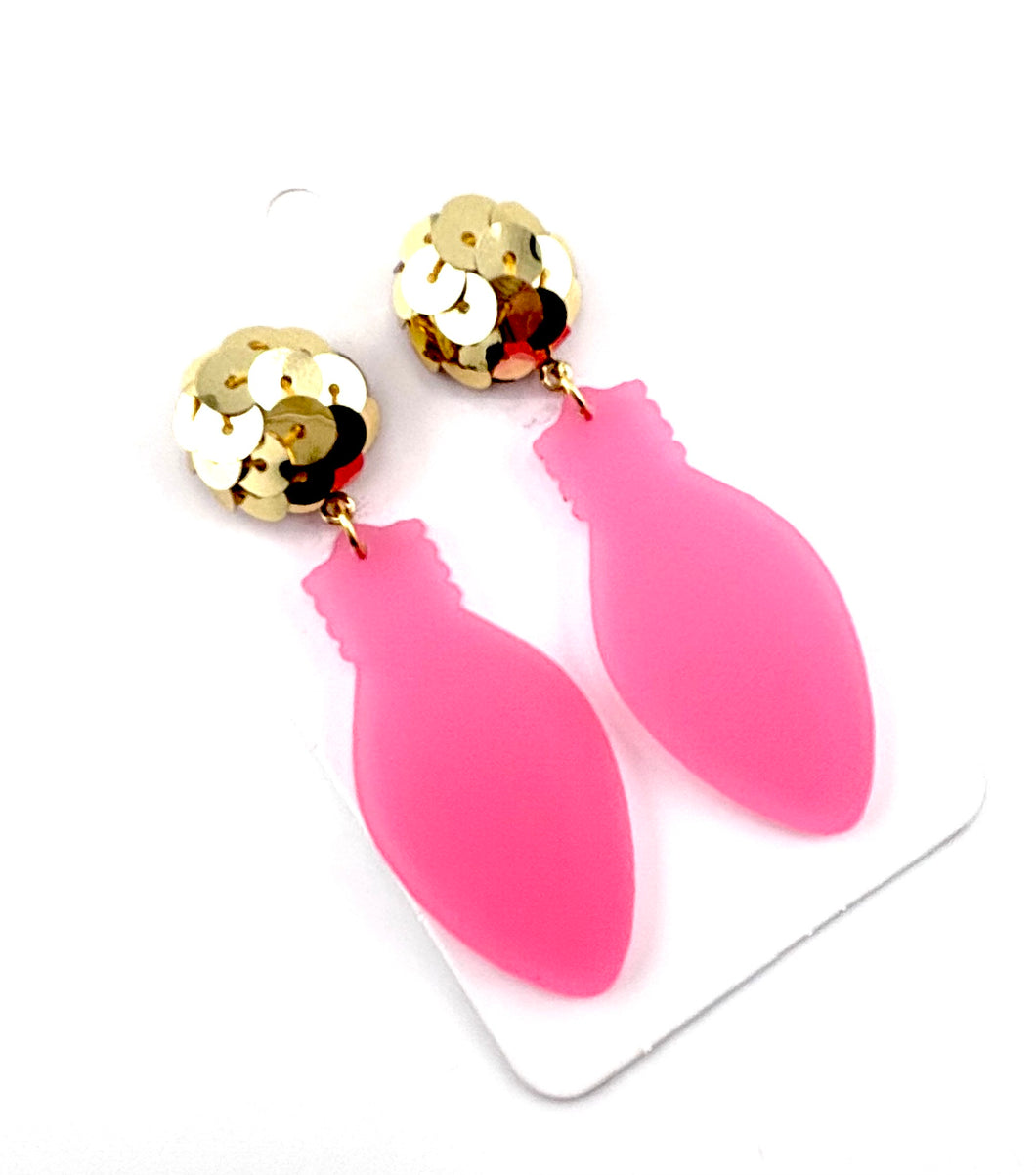 Christmas Light Earrings