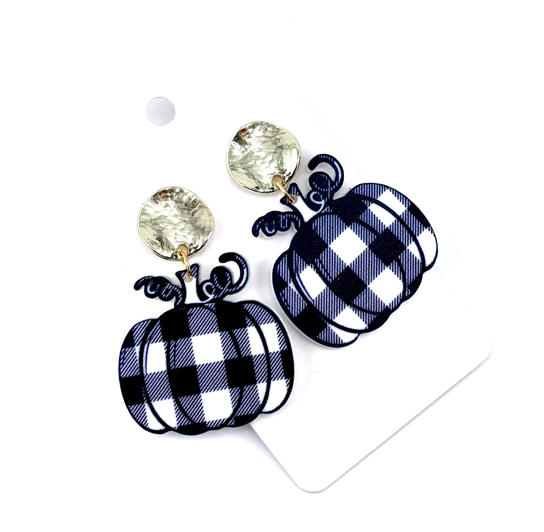 Pumpkin Earrings