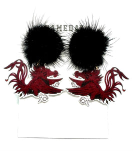 South Carolina Gamecocks Earrings