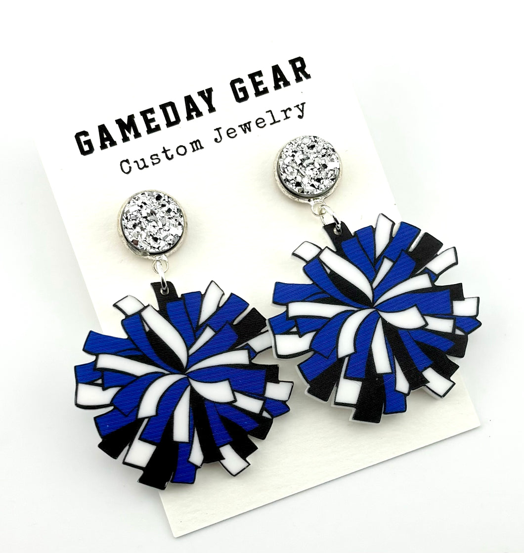 Cheer Pom Earrings