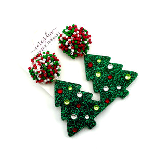 Christmas Tree Earrings