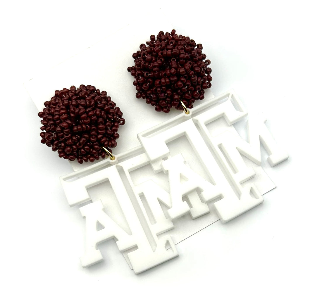 Texas A&M Aggies Earrings