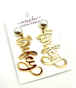 Wifey earrings online