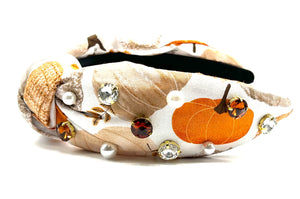 Fall Pumpkin Headband