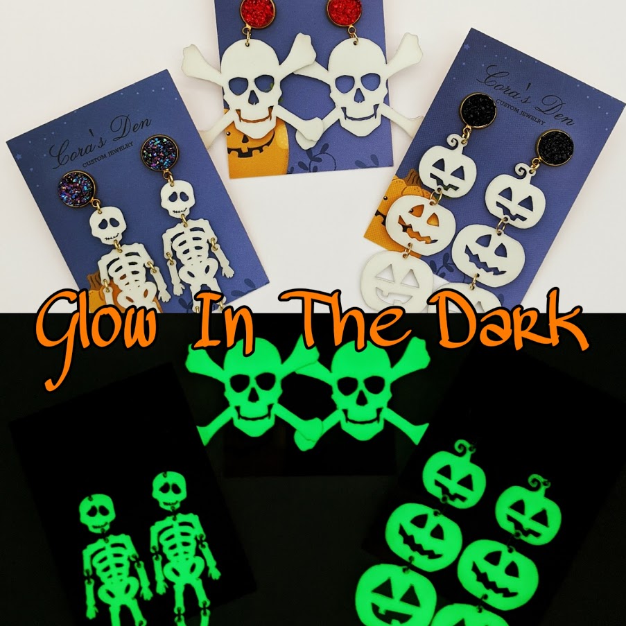 Glow in The Dark Earring Collection