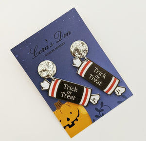 Halloween Candy Earrings