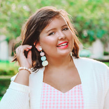 Load image into Gallery viewer, Stacked Pumpkin Earrings
