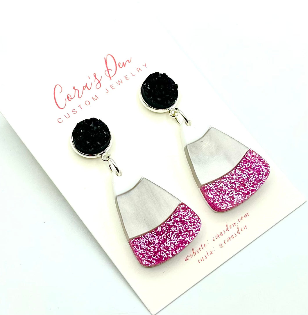 Candy Corn Earrings