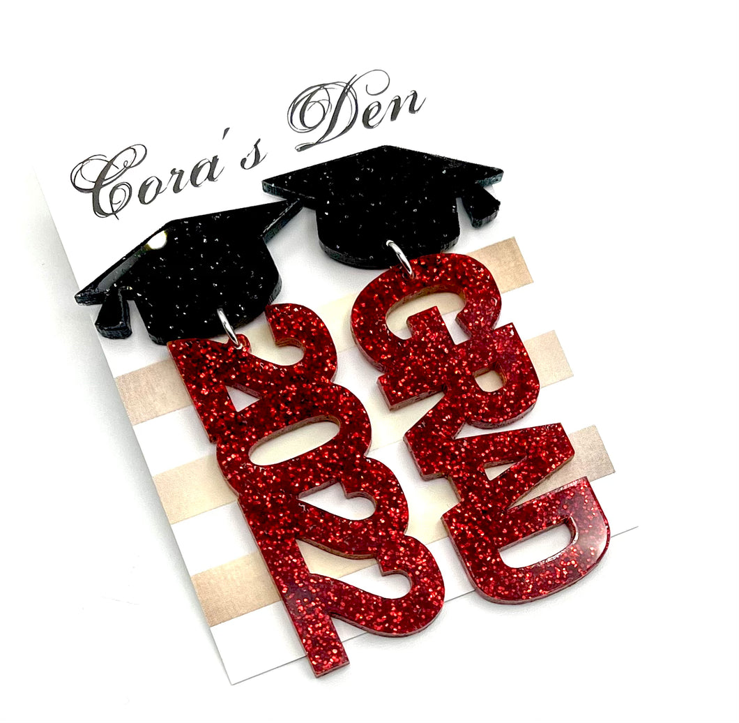 2023 Graduation Earrings