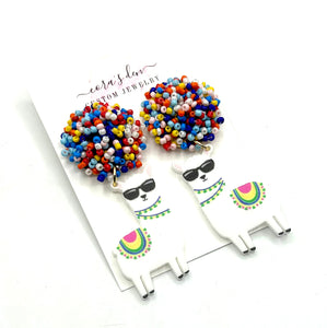 Llama Earrings