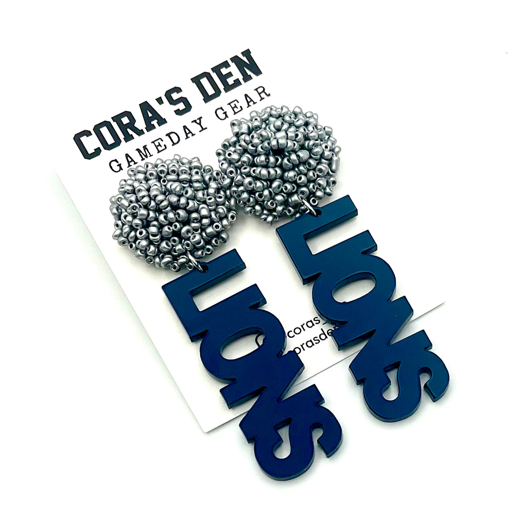 Lions Team Earrings