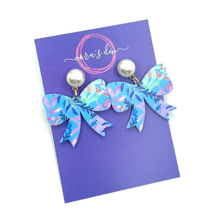 Lilly Inspired Bow Earrings