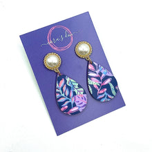 Load image into Gallery viewer, Lilly Inspired Tear Drop Earrings

