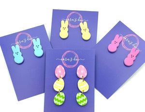 Easter Peep / Egg Earrings