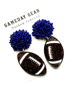 Football Earrings