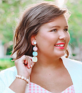 Stacked Pumpkin Earrings