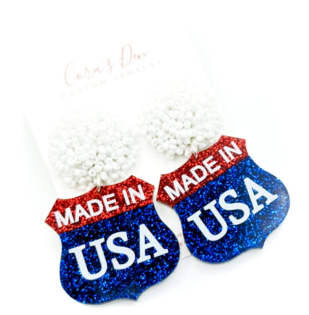 Made in USA Earrings
