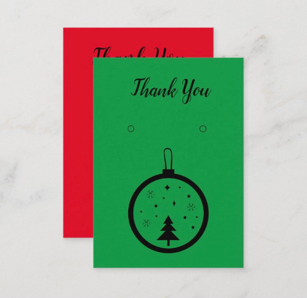 Red/Green Christmas Card